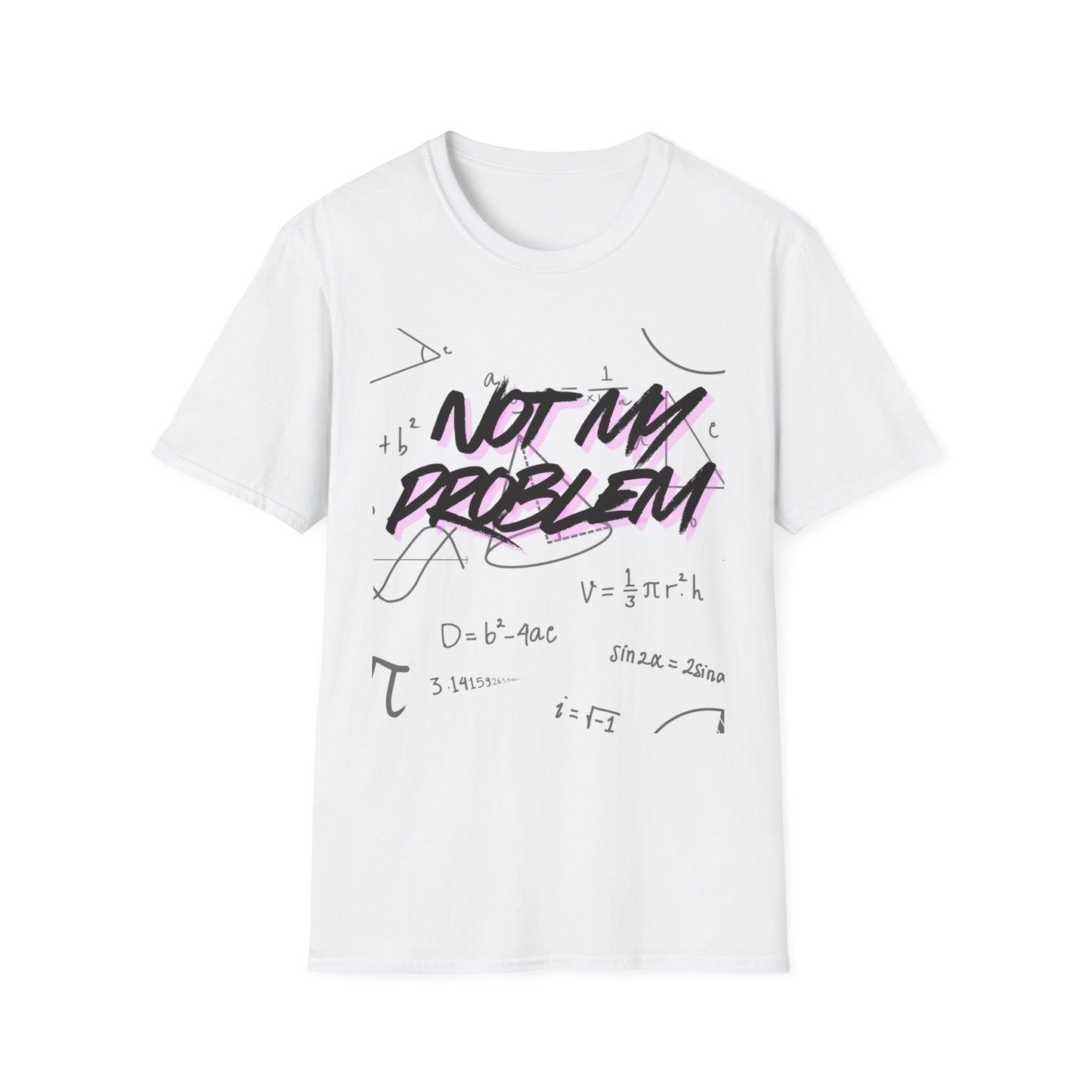 Funny Math Graphic Tee - Not My Problem T-Shirt, Unisex Humor Shirt, Math Lover Gift, Geeky T-Shirt, Casual Wear, Back to School, [...]