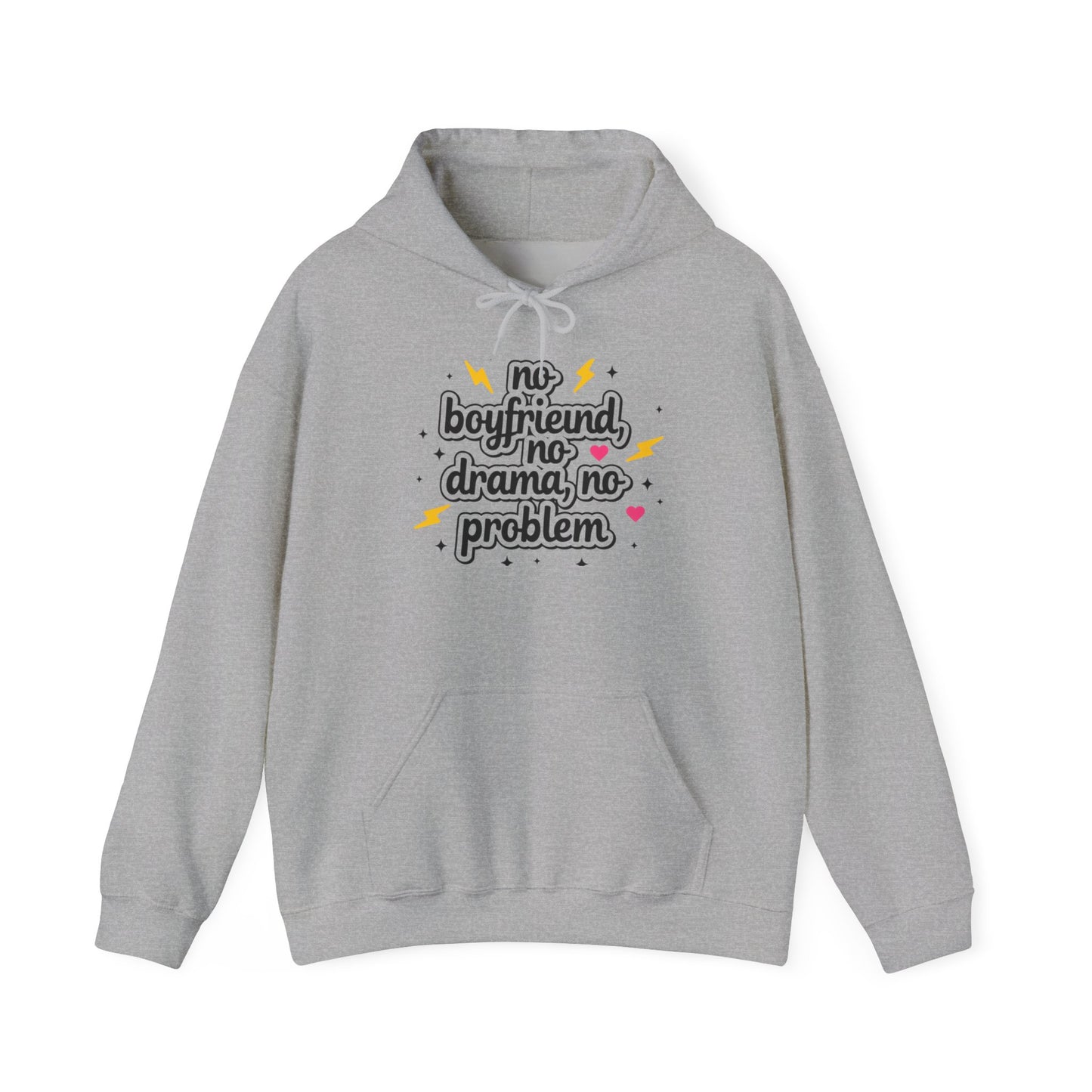 Drama-Free Hooded Sweatshirt - Perfect for Girlfriends, Friends, Casual Wear, Gifts, and Women's Apparel