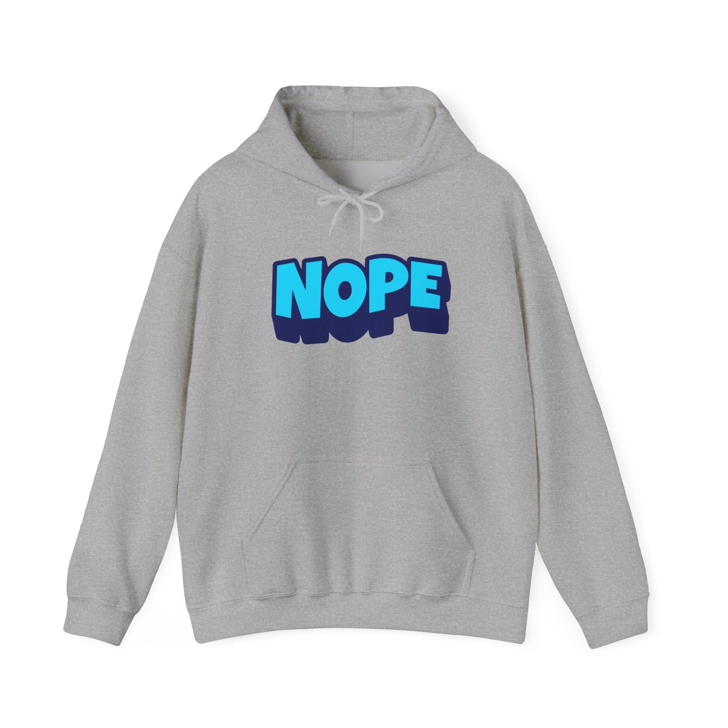 Unisex Graphic Hoodie - NOPE Graphic Hoodie - Graphics By Miley