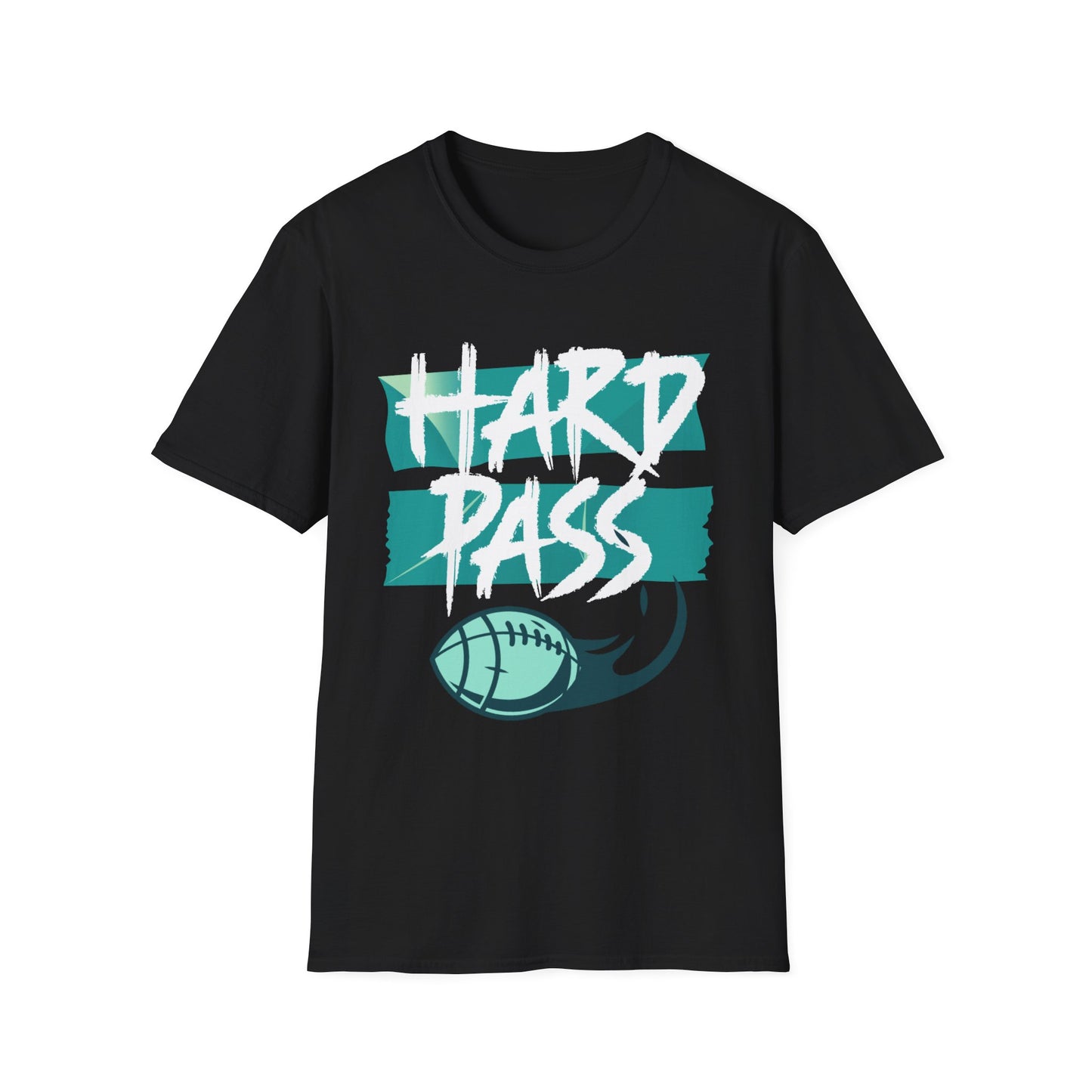 Football Heart Pass Unisex Softstyle T-Shirt | Casual Sports Tee for Fans, Game Day Apparel, Valentine's Day Gift, Comfortable Wear, [...]