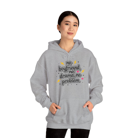 Drama-Free Hooded Sweatshirt - Perfect for Girlfriends, Friends, Casual Wear, Gifts, and Women's Apparel