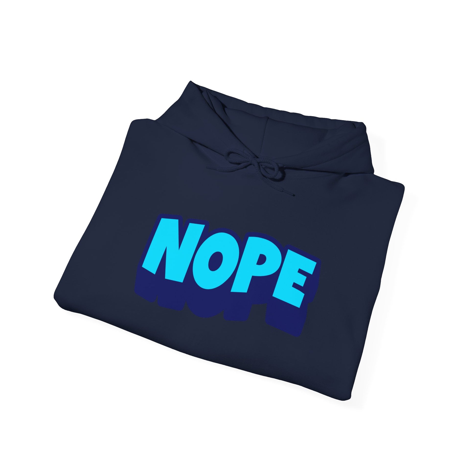 Unisex Graphic Hoodie - NOPE Graphic Hoodie - Graphics By Miley