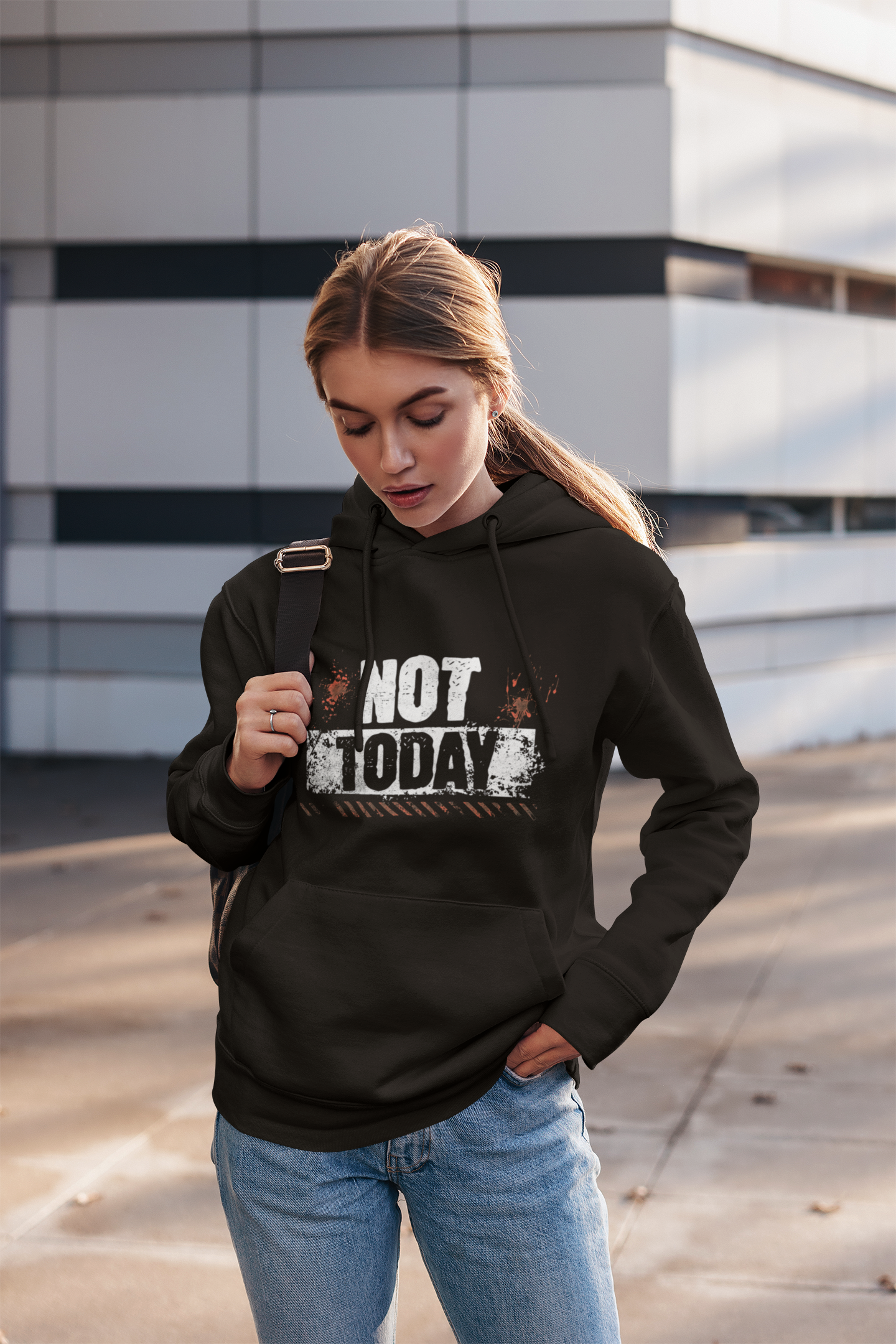 Not Today Cozy Unisex Sweatshirt