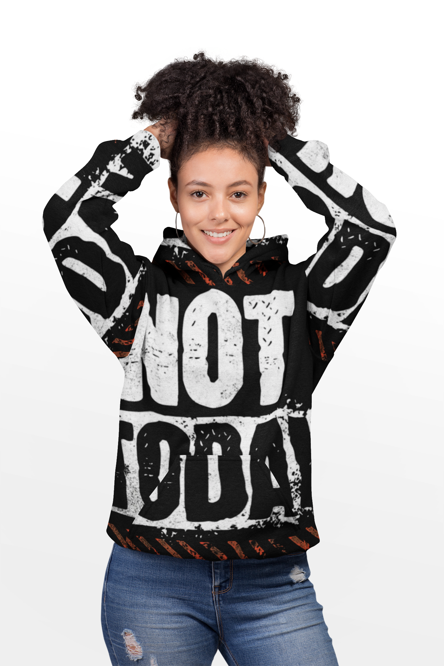 Not Today Cozy Unisex Sweatshirt