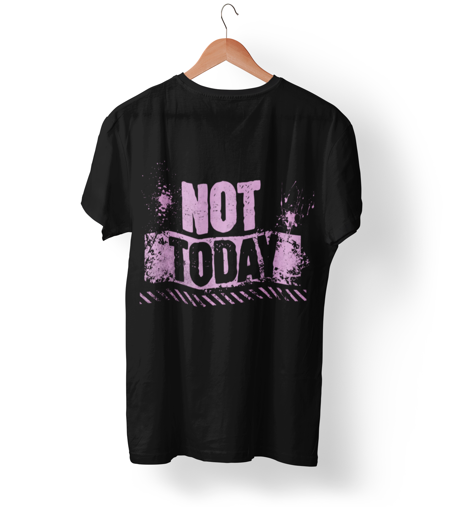 Not Today Unisex Heavy Cotton Tee - Casual Wear, Funny Gift, Relaxation, Everyday Comfort, Statement Shirt