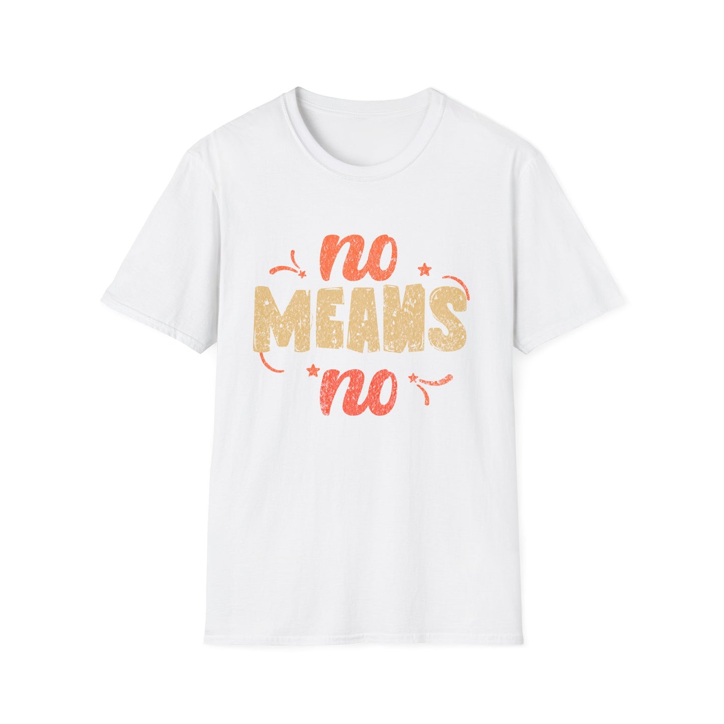Empowering Message T-Shirt - Unisex Soft style Tee, No Means No Shirt, Feminist Apparel, Gifts for Activists, Statement Clothing, [...]