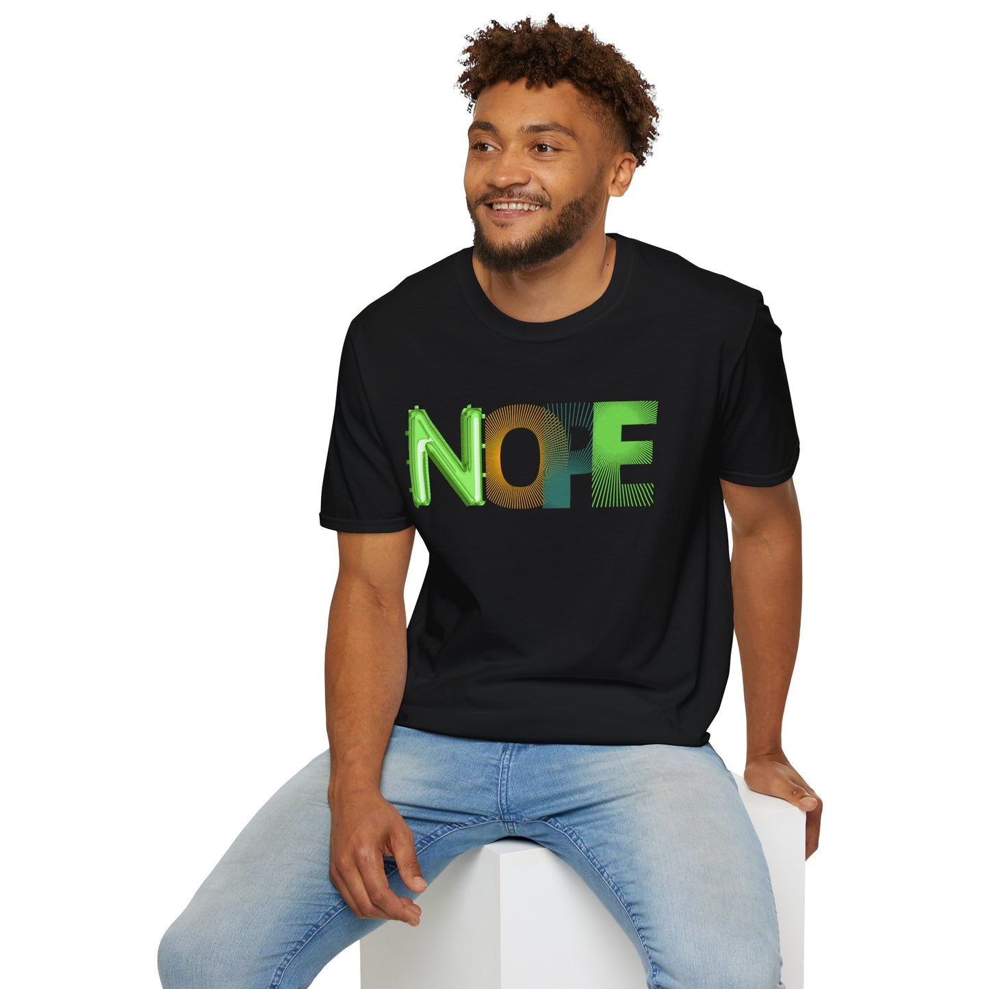 Nope-Never Unisex Soft style T-Shirt