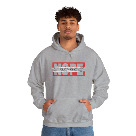 NOPE Unisex Heavy Blend™ Hooded Sweatshirt, Funny Hoodies, Casual Sweatshirt, Gift for Humor Lovers, Comfy Hooded Sweatshirt, Trendy Apparel