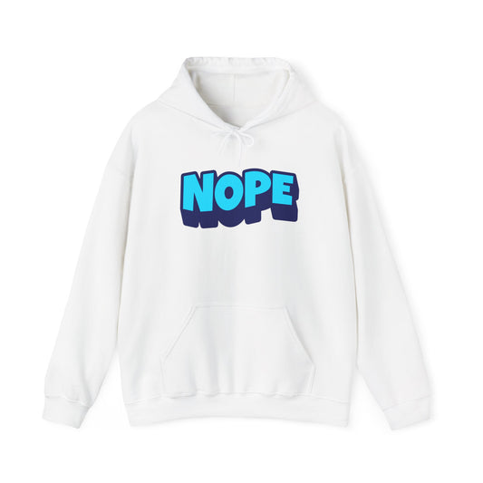 Unisex Graphic Hoodie - NOPE Graphic Hoodie - Graphics By Miley