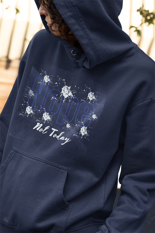 Stylish Unisex Hooded Sweatshirt, Cozy Gift for Chill Days, Casual Wear, Not Today Design, Perfect for Friends, Birthdays, Holidays