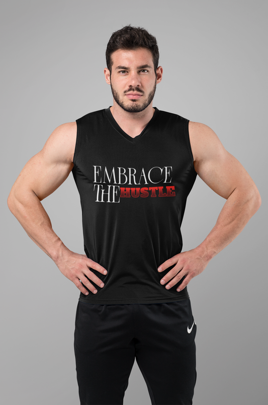 Unisex Hustle T-Shirt, Embrace the Hustle Tee, Casual Streetwear, Motivational Shirt, Fitness Gift, Everyday Wear