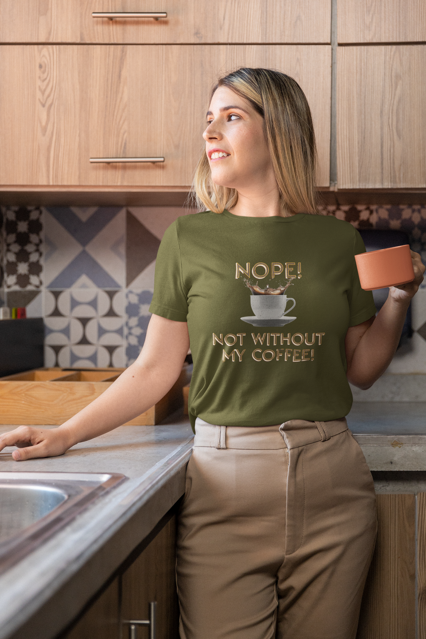 Funny Coffee T-Shirt, Gift for Coffee Lovers, Unisex Tee, Great for Birthdays, Casual Wear, Cozy Coffee Vibe
